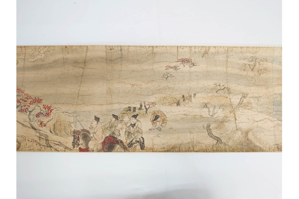 複製　昭和45年　朝護孫子寺　国宝 「信貴山縁起絵巻」  3巻揃　解説書・共箱付き　定価35万円　(R-087195)