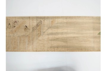 複製　昭和45年　朝護孫子寺　国宝 「信貴山縁起絵巻」  3巻揃　解説書・共箱付き　定価35万円　(R-087195)