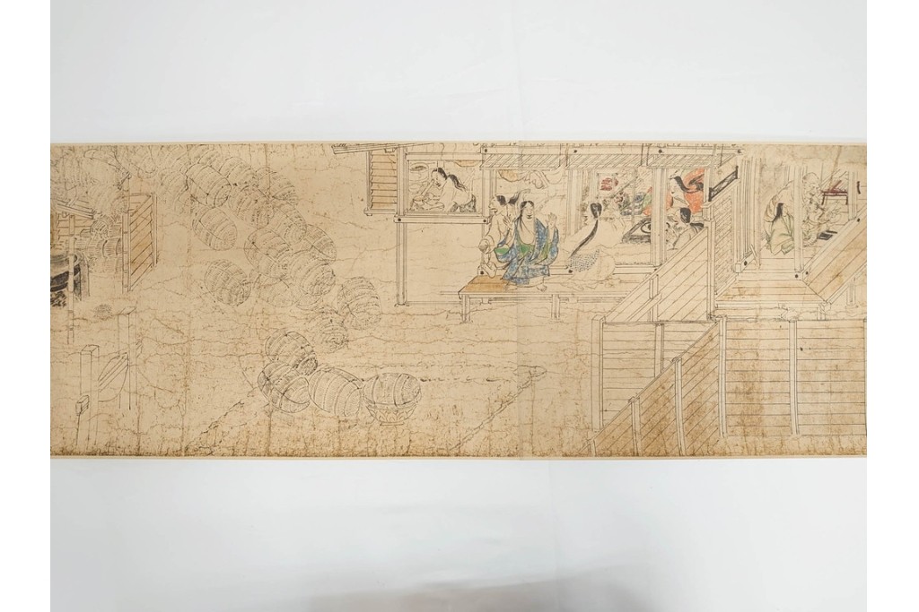 複製　昭和45年　朝護孫子寺　国宝 「信貴山縁起絵巻」  3巻揃　解説書・共箱付き　定価35万円　(R-087195)