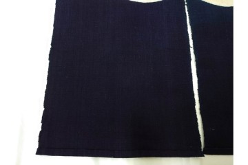 人間国宝　芹沢銈介作　「今ヨリナキニ」　本人作の型絵染のれん　共箱付き　(R-087196)