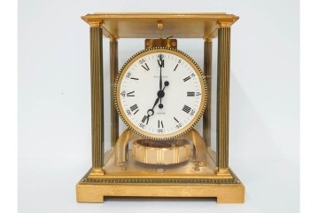 スイス　JAEGER-LECOULTRE(ジャガー・ルクルト)　ATMOS(アトモス)　格調高い佇まいの置時計　(R-087197)