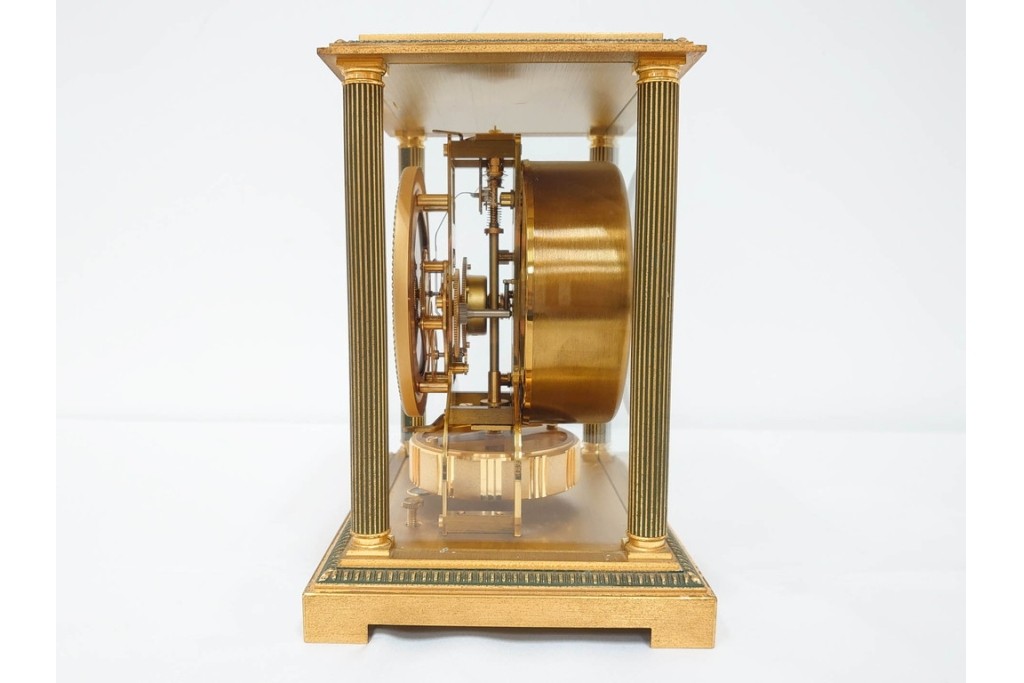 スイス　JAEGER-LECOULTRE(ジャガー・ルクルト)　ATMOS(アトモス)　格調高い佇まいの置時計　(R-087197)