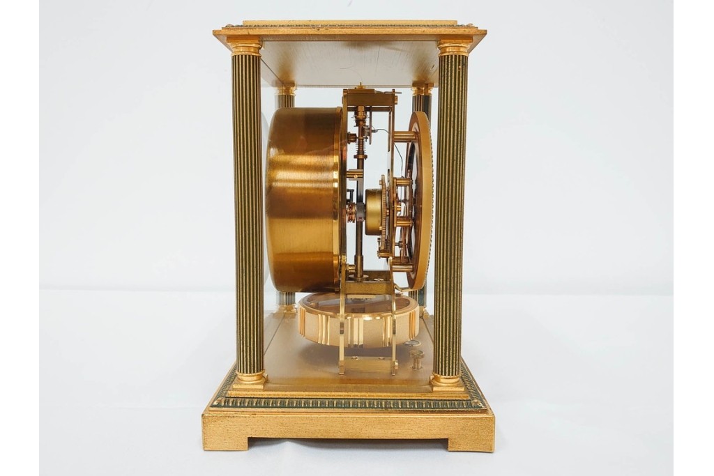 スイス　JAEGER-LECOULTRE(ジャガー・ルクルト)　ATMOS(アトモス)　格調高い佇まいの置時計　(R-087197)