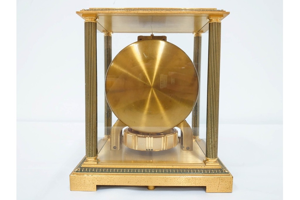 スイス　JAEGER-LECOULTRE(ジャガー・ルクルト)　ATMOS(アトモス)　格調高い佇まいの置時計　(R-087197)