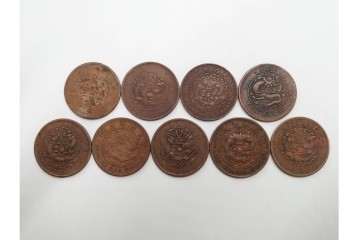 中国・韓国・満州　袁世凱(えんせいがい)の硬貨などを含む古銭74点セット　(R-087199)