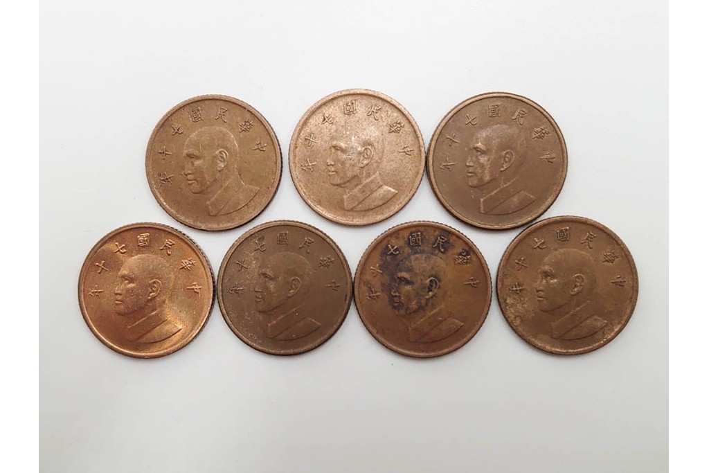 中国・韓国・満州　袁世凱(えんせいがい)の硬貨などを含む古銭74点セット　(R-087199)