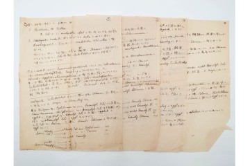 昭和初期　ベルリン・パリ　櫛型印あり　資料・本・領収書・手紙を含む原田謙太郎氏宛のエンタイアセット　(R-087200)