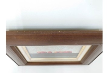 真作　滝沢直次作　油彩　SMサイズ　「さくらんぼ」　みずみずしい質感が印象的な絵画　(R-087203)