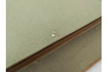 真作　田屋幸男作　油彩　F3号　「人と馬」　疾走する騎馬武者を描いた絵画　(R-087204)