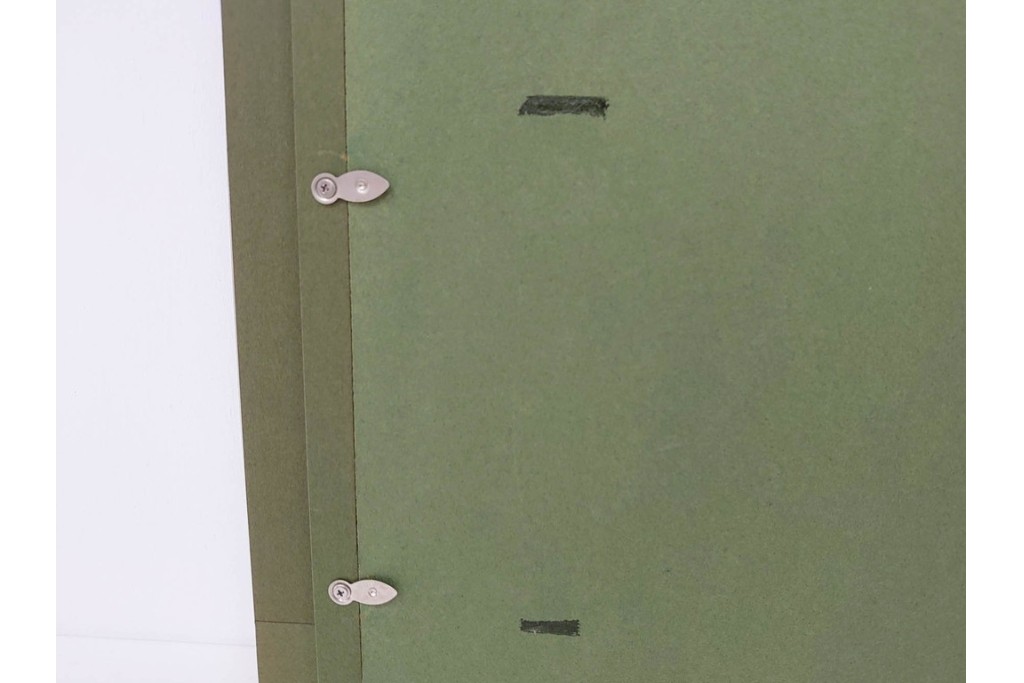 真作　1963年　狩野寿一　油彩　F8号　「ばら」　赤と白の色彩対比が印象的な絵画　(R-087205)