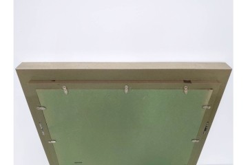 真作　1963年　狩野寿一　油彩　F8号　「ばら」　赤と白の色彩対比が印象的な絵画　(R-087205)