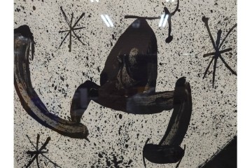 真作　ジョアン・ミロ作　軽快な線と鮮やかな色彩が映えるリトグラフ　(R-087211)