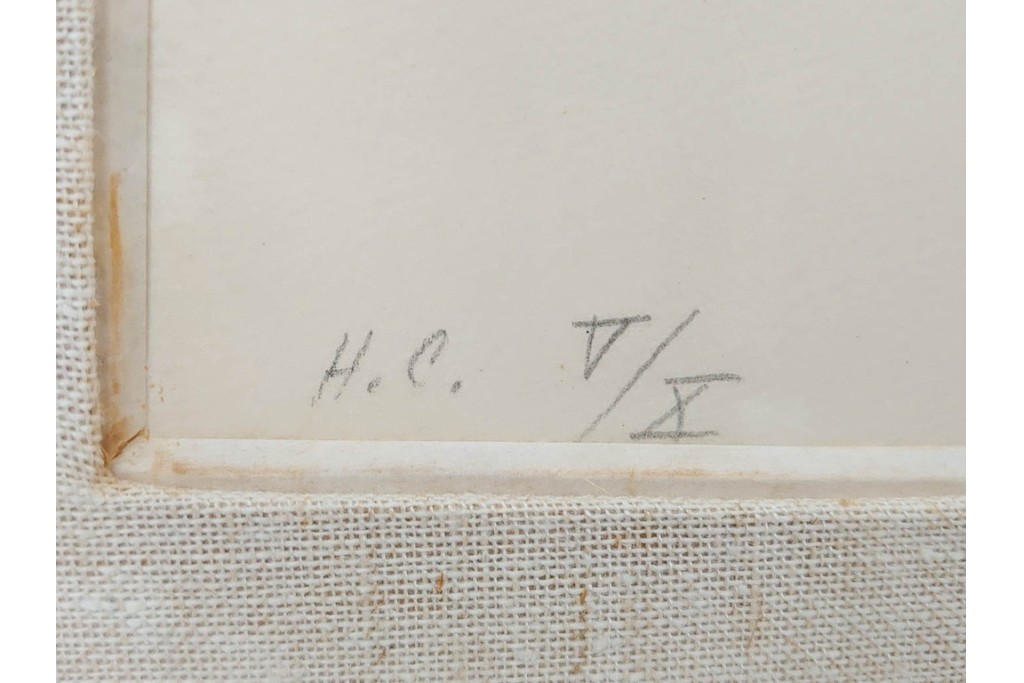 真作　ジョアン・ミロ作　軽快な線と鮮やかな色彩が映えるリトグラフ　(R-087211)