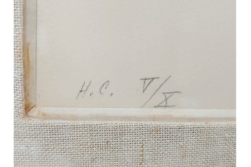 真作　ジョアン・ミロ作　軽快な線と鮮やかな色彩が映えるリトグラフ　(R-087211)