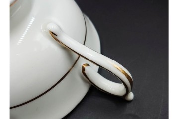 イギリス製　PARAGON(パラゴン)　ピンク　オーキッド(蘭)柄が上品なカップ&ソーサー　(R-087213)