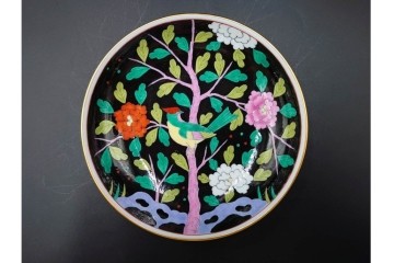 ハンガリー　ヘレンド(HEREND)　マカオシリーズ　シノワズリ　マンダリンの意匠が印象的なカップ&ソーサー　(R-087214)