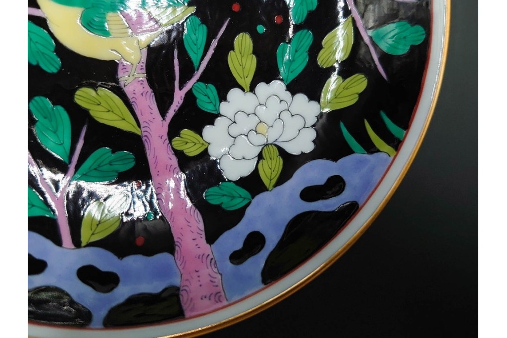 ハンガリー　ヘレンド(HEREND)　マカオシリーズ　シノワズリ　マンダリンの意匠が印象的なカップ&ソーサー　(R-087214)