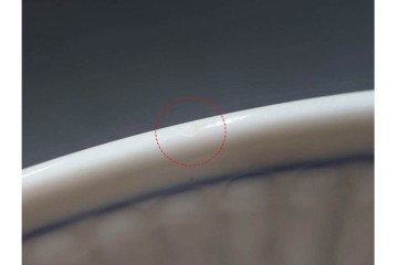 デンマーク製　ROYAL COPENHAGEN(ロイヤルコペンハーゲン)　ブルーフルーテッド プレイン　直径約25cm　上品なプレート2点セット　(R-087218)