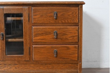 中古　美品　希少な廃番品　三越家具(現カントリーハウス)　Brugge(ブルージュ)　落ち着いたデザインのテレビボード　(R-087224)