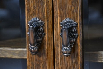 中古　美品　希少な廃番品　三越家具(現カントリーハウス)　Brugge(ブルージュ)　落ち着いたデザインのテレビボード　(R-087224)