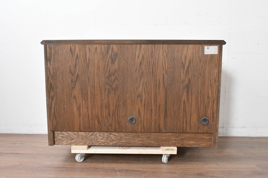 中古　美品　希少な廃番品　三越家具(現カントリーハウス)　Brugge(ブルージュ)　落ち着いたデザインのテレビボード　(R-087224)