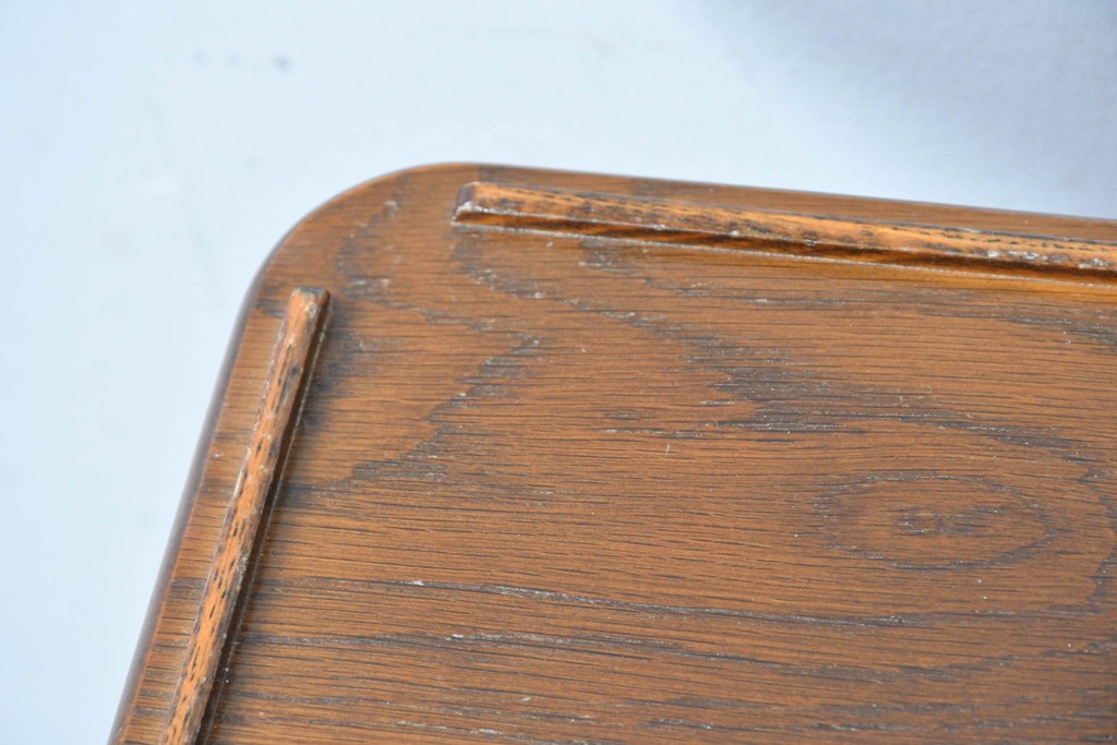 中古　美品　三越家具(現カントリーハウス)　Brugge(ブルージュ)　キャスター付きサイドテーブル　(R-087228)