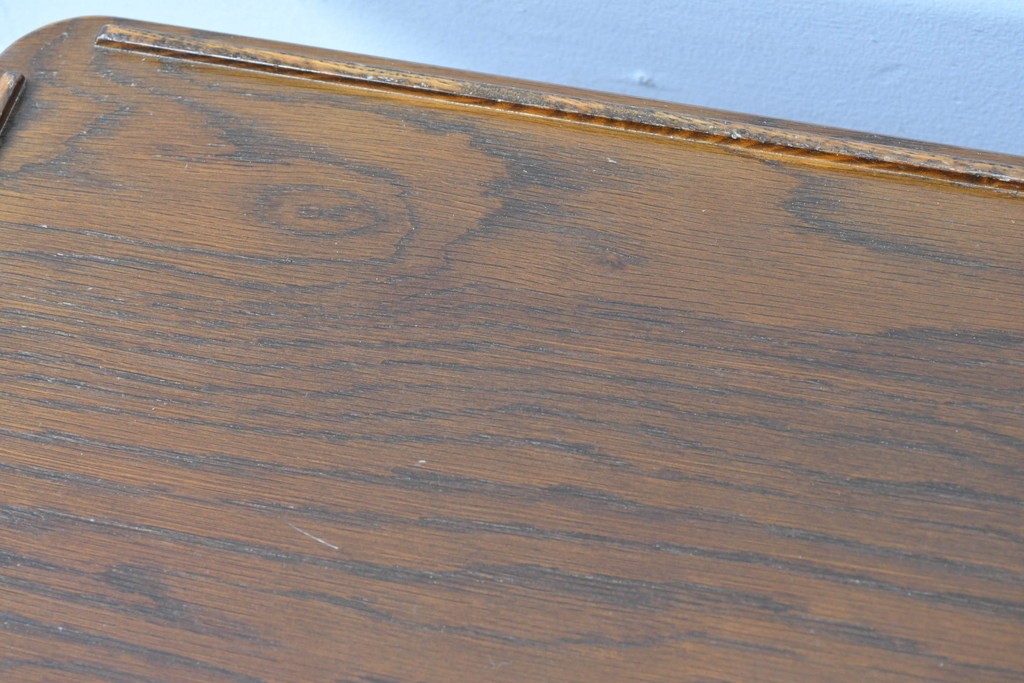 中古　美品　三越家具(現カントリーハウス)　Brugge(ブルージュ)　キャスター付きサイドテーブル　(R-087228)