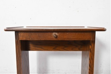 中古　美品　三越家具(現カントリーハウス)　Brugge(ブルージュ)　キャスター付きサイドテーブル　(R-087228)