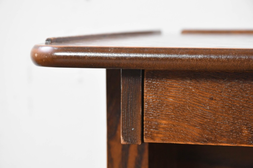 中古　美品　三越家具(現カントリーハウス)　Brugge(ブルージュ)　キャスター付きサイドテーブル　(R-087228)