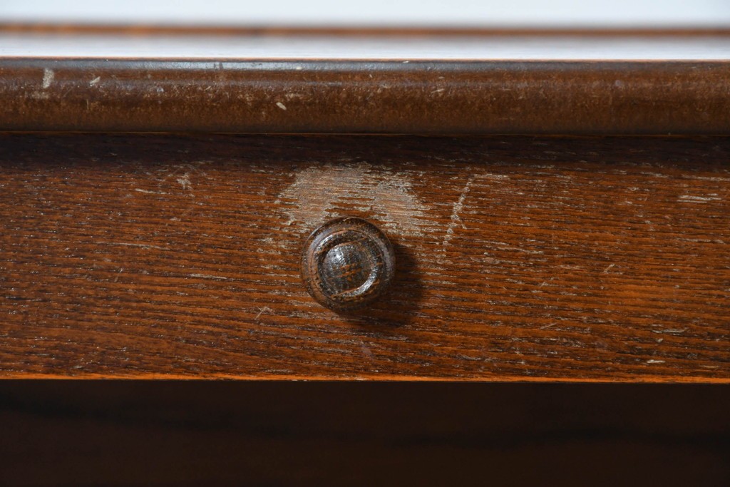 中古　美品　三越家具(現カントリーハウス)　Brugge(ブルージュ)　キャスター付きサイドテーブル　(R-087228)