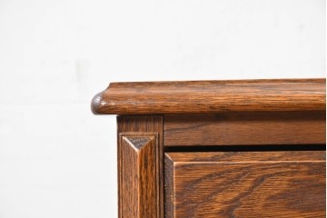 中古　美品　三越家具(現カントリーハウス)　Brugge(ブルージュ)　シンプルながら収納力のあるサイドキャビネット　(R-087229)