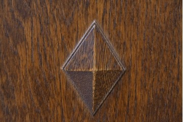 中古　美品　三越家具(現カントリーハウス)　Brugge(ブルージュ)　シンプルながら収納力のあるサイドキャビネット　(R-087229)