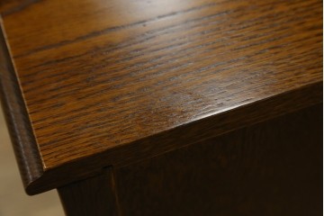 中古　美品　三越家具(現カントリーハウス)　Brugge(ブルージュ)　シンプルながら収納力のあるサイドキャビネット　(R-087229)
