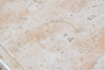 中古　美品　三越家具(現カントリーハウス)　Brugge(ブルージュ)　楢(ナラ)材　天板大理石　上品な大理石天板のクラシックチェスト　(R-087233)