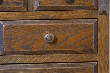 中古　美品　三越家具(現カントリーハウス)　Brugge(ブルージュ)　楢(ナラ)材　天板大理石　上品な大理石天板のクラシックチェスト　(R-087233)