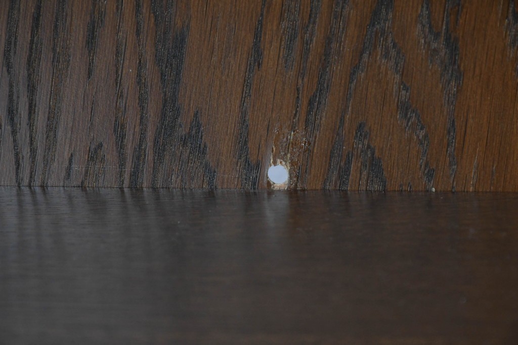 中古　三越家具(現カントリーハウス)　Brugge(ブルージュ)　フラップ扉の3段ブックケース　(R-087234)