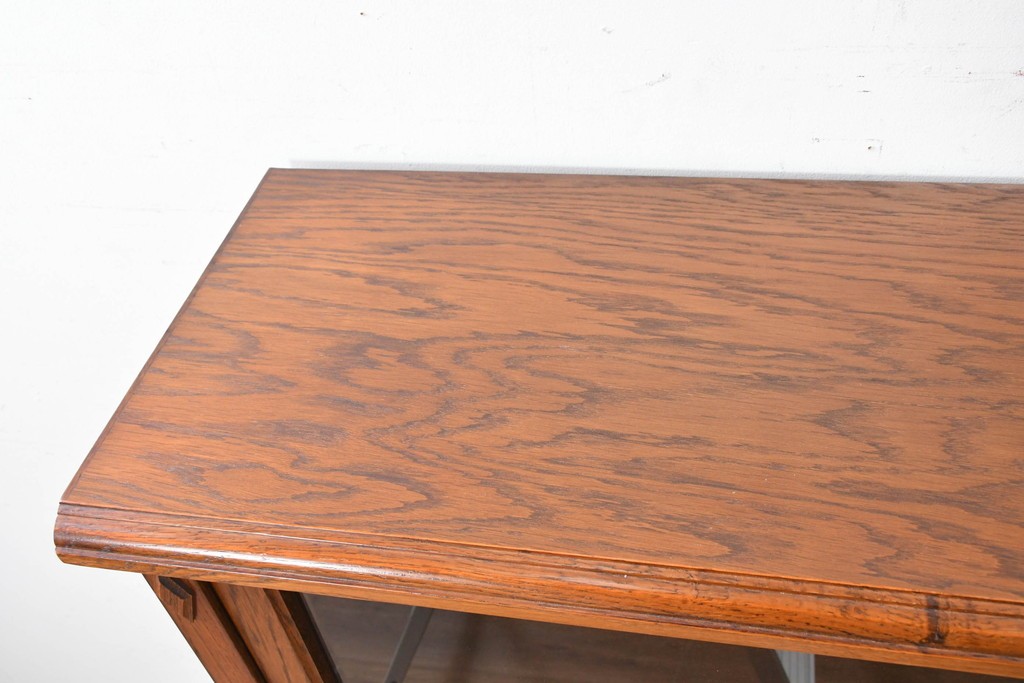 中古　三越家具(現カントリーハウス)　Brugge(ブルージュ)　フラップ扉の3段ブックケース　(R-087234)