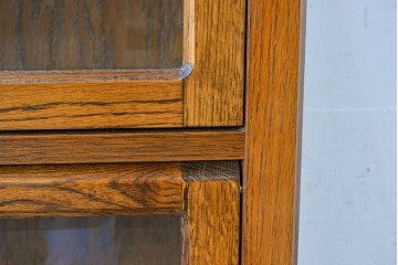 中古　三越家具(現カントリーハウス)　Brugge(ブルージュ)　フラップ扉の3段ブックケース　(R-087234)