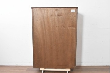 中古　三越家具(現カントリーハウス)　Brugge(ブルージュ)　フラップ扉の3段ブックケース　(R-087234)