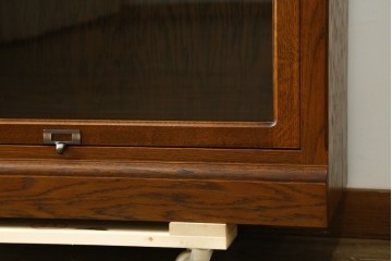 中古　三越家具　COUNTRY HOUSE(カントリーハウス)　Brugge(ブルージュ)　フラップ扉の3段ブックケース　(R-087234)