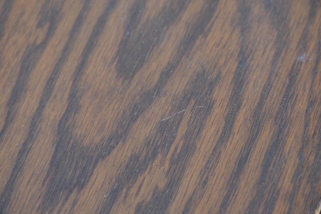 中古　希少な廃番品!　三越家具(現カントリーハウス)　Brugge(ブルージュ)　アーチガラス扉と装飾金具が美しいキャビネット　(R-087235)