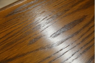 中古　希少な廃番品!　三越家具　COUNTRY HOUSE(カントリーハウス)　Brugge(ブルージュ)　アーチガラス扉と装飾金具が美しいサイドボードキャビネット　(R-087235)