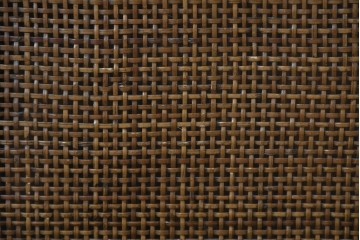 中古　カリモク家具　オールドカリモク　ラタン張り装飾が目を惹くマガジンラック　(R-087238)