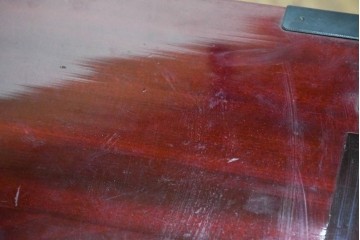 中古　美品　岩谷堂箪笥　特注!　無垢材仕様　欅(ケヤキ)材　重厚な金具の存在感が際立つ木地呂塗りの車箪笥　定価推定約150万円以上　(R-087241)