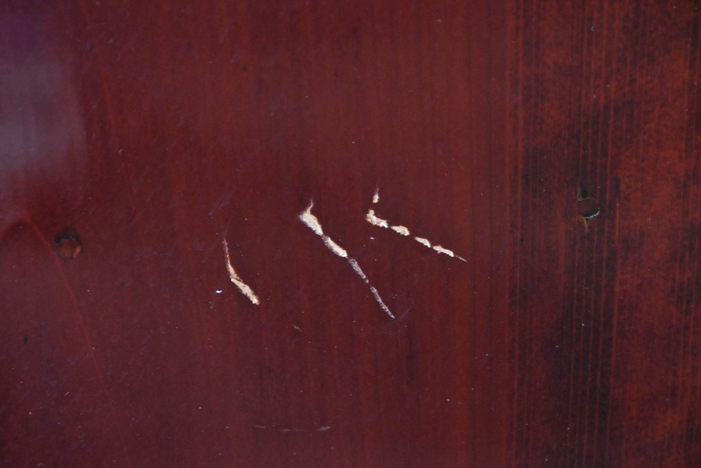 中古　美品　岩谷堂箪笥　特注!　無垢材仕様　欅(ケヤキ)材　重厚な金具の存在感が際立つ木地呂塗りの車箪笥　定価推定約150万円以上　(R-087241)