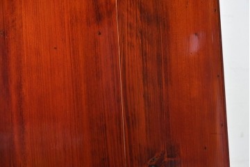 中古　美品　岩谷堂箪笥　特注!　無垢材仕様　欅(ケヤキ)材　重厚な金具の存在感が際立つ木地呂塗りの車箪笥　定価推定約150万円以上　(R-087241)