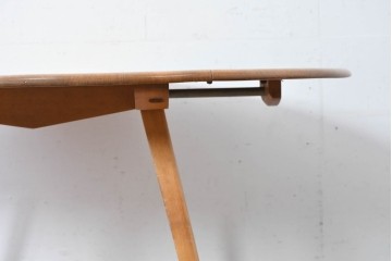 イギリスビンテージ　ERCOL(アーコール)　シンプルで扱いやすいドロップリーフテーブル　(R-087245)