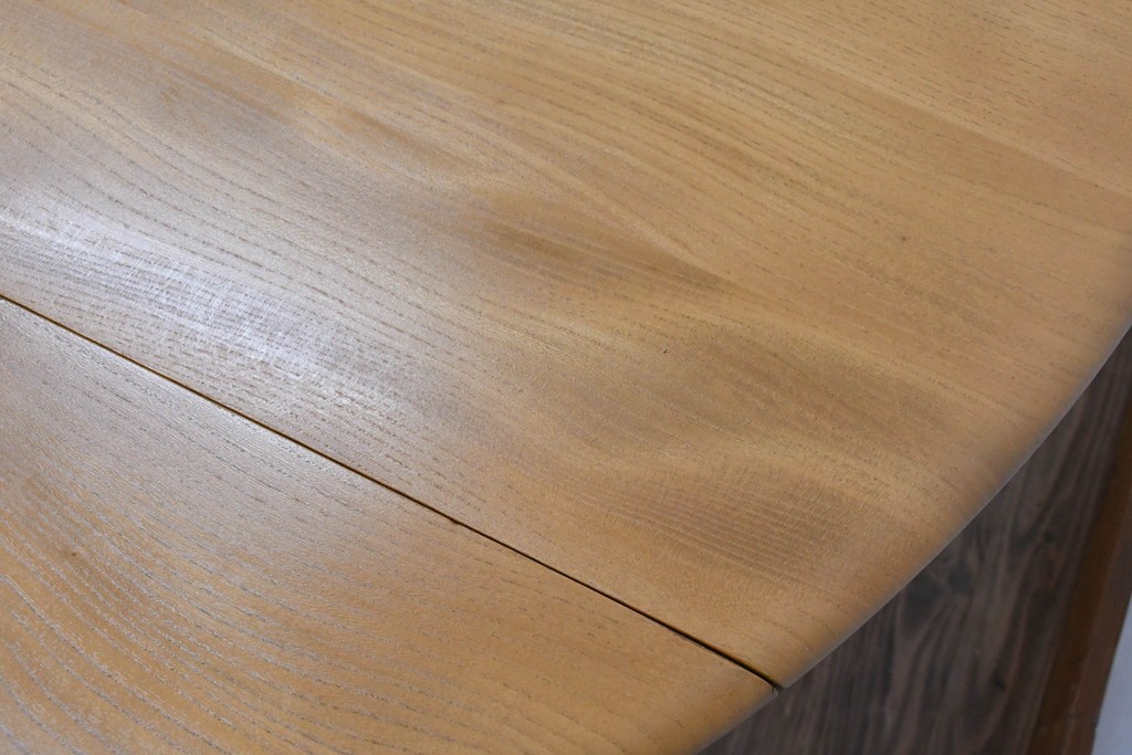 イギリスビンテージ　ERCOL(アーコール)　シンプルで扱いやすいドロップリーフテーブル　(R-087245)