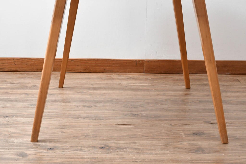 イギリスビンテージ　ERCOL(アーコール)　シンプルで扱いやすいドロップリーフテーブル　(R-087245)