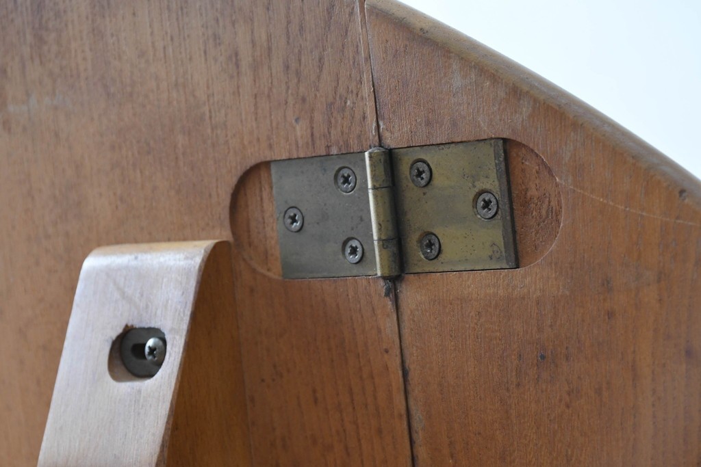 イギリスビンテージ　ERCOL(アーコール)　シンプルで扱いやすいドロップリーフテーブル　(R-087245)